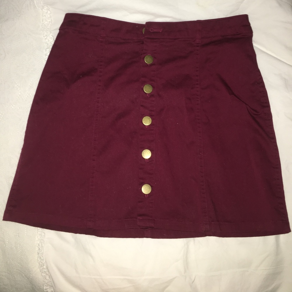 Forever 21 Button Up Skirt